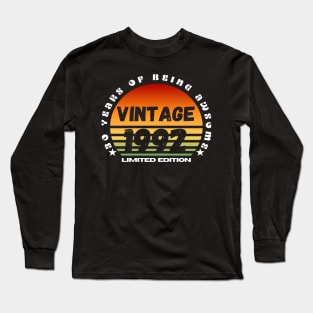 Awsome Vintage 1992 limited edition Great Long Sleeve T-Shirt